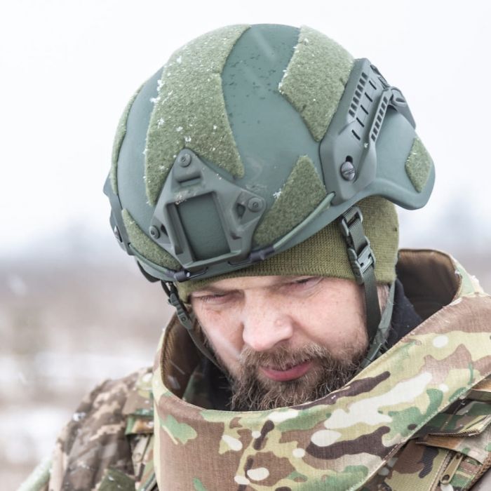 Шолом Українська Броня MICH Буйтур 1.0, розмір XL, зелений