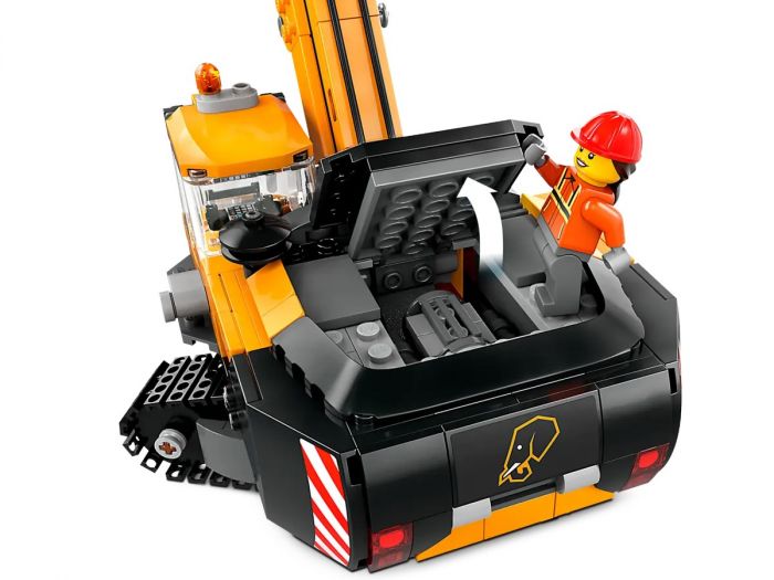 Конструктор LEGO City Жовтий будівельний екскаватор