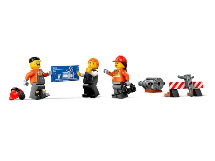Конструктор LEGO City Жовтий будівельний екскаватор
