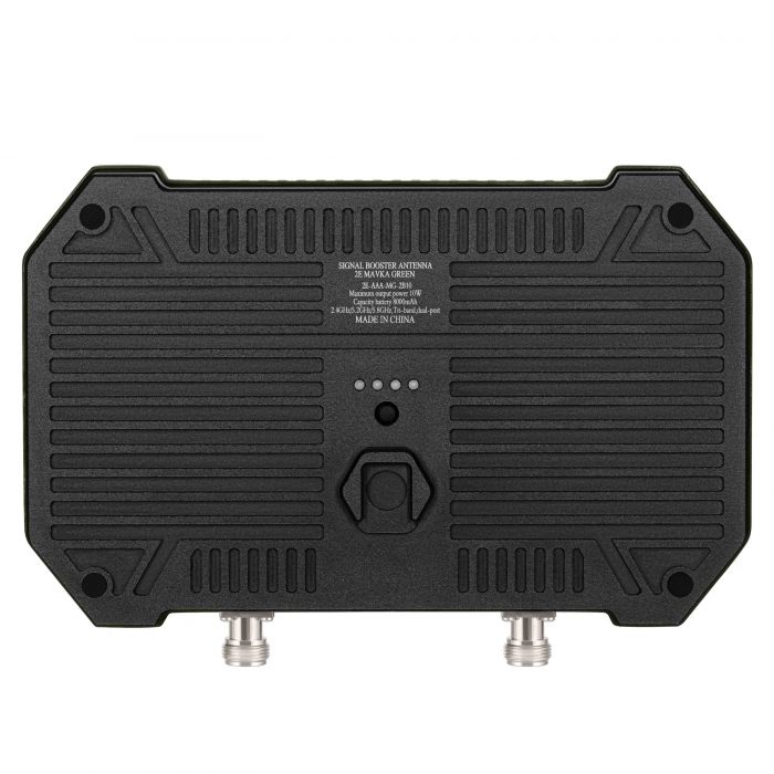 Антена активна 2E MAVKA GREEN, 2.4/5.2/5.8GHz, 10Вт, N-Type, для DJI/Autel(V2)/FPV цифра, кріплення