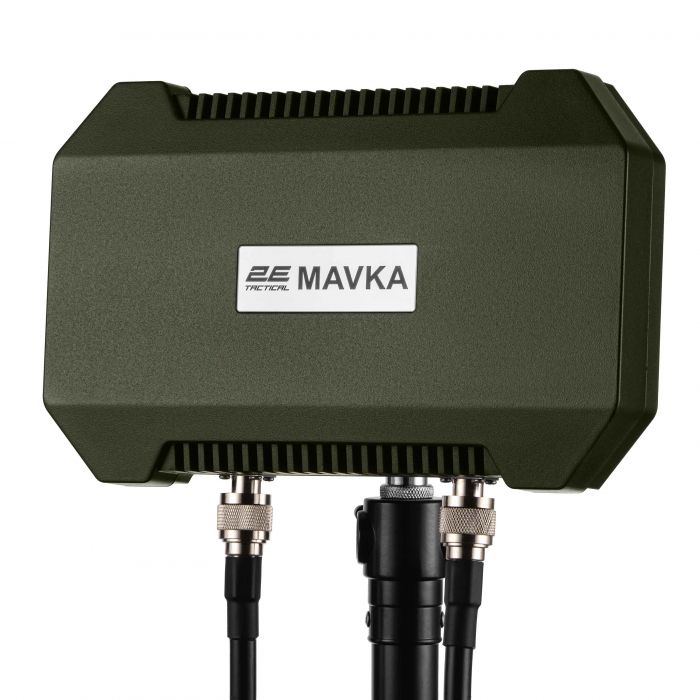 Антена активна 2E MAVKA GREEN, 2.4/5.2/5.8GHz, 10Вт, N-Type, для DJI/Autel(V2)/FPV цифра, кріплення