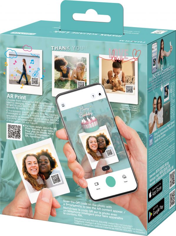 Фотопринтер Fujifilm INSTAX SQ Link Green