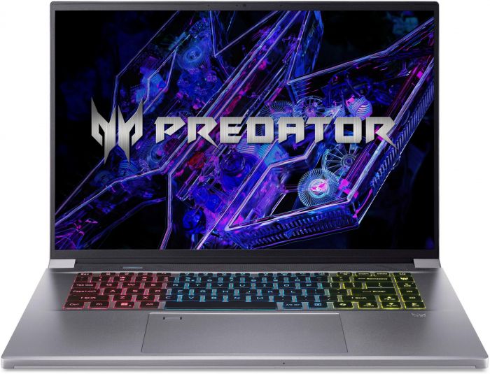 Ноутбук Acer Predator Triton Neo 16 PTN16-51 16" 3.2K WQXGA IPS, Intel U7-155H, 32GB, F1TB, NVD4070-8, Lin, сріблястий