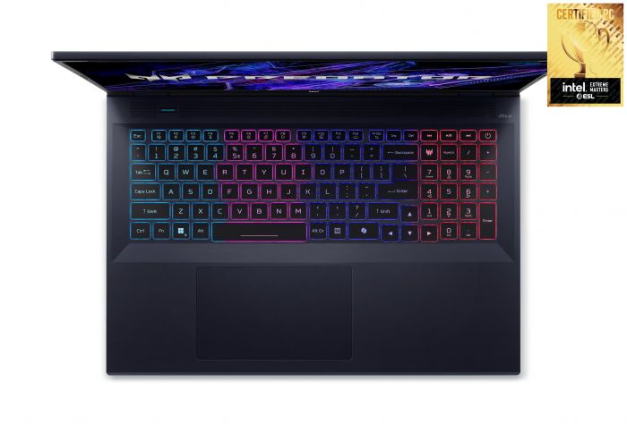 Ноутбук Acer Predator Helios Neo 18 PHN18-71 18" WQXGA IPS, Intel i7-14700HX, 16GB, F1TB, NVD4070-8, Lin, чорний