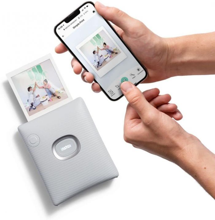 Фотопринтер Fujifilm INSTAX SQ Link White