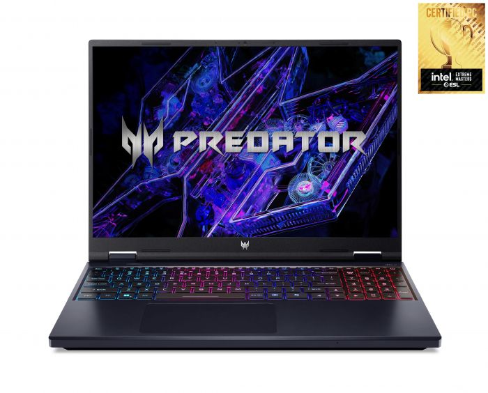 Ноутбук Acer Predator Helios Neo 16 PHN16-72 16" WQXGA, Intel i9-14900HX, 32GB, F1TB, NVD4070-8, Lin, чорний