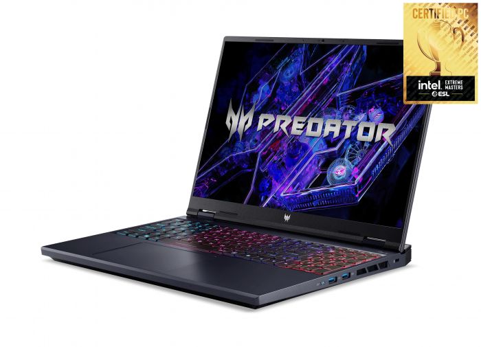 Ноутбук Acer Predator Helios Neo 16 PHN16-72 16" WQXGA, Intel i9-14900HX, 16GB, F1TB, NVD4070-8, Lin, чорний