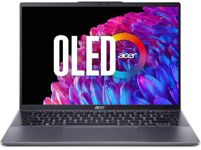 Ноутбук Acer Swift Go 14 SFG14-63 14" 2.8K OLED, AMD R5-8645HS, 16GB, F512GB, UMA, Win11, сірий