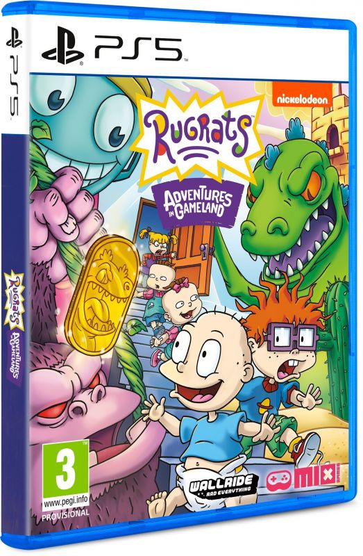 Гра консольна PS5 Rugrats: Adventures in Gameland (Невгамовні), BD диск