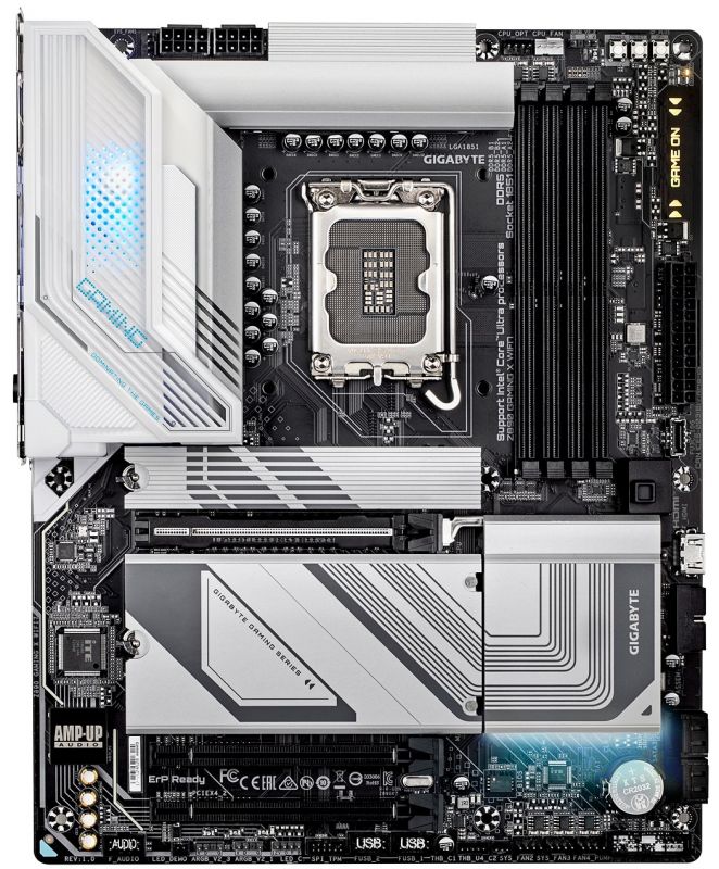Материнська плата GIGABYTE Z890 GAMING X WIFI7 s1851 Z890 4xDDR5 M.2 HDMI DP Wi-Fi BT ATX