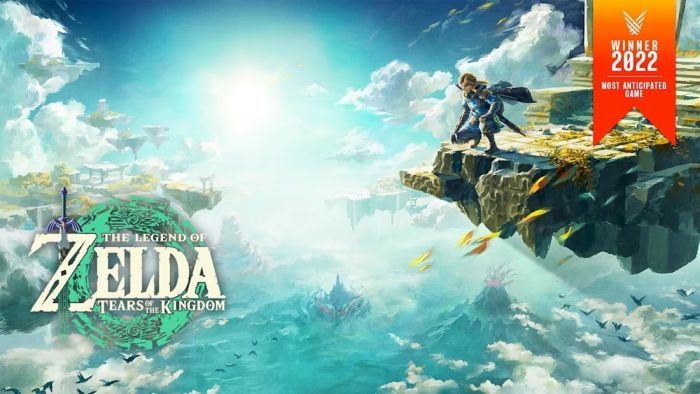 Гра консольна Switch The Legend of Zelda Tears of the Kingdom, картридж
