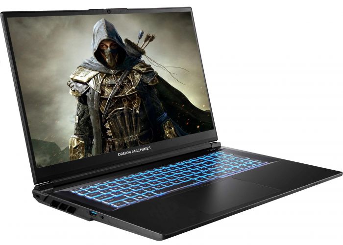 Ноутбук Dream Machines RG4060-17 17.3FHD IPS, Intel i7-14650HX, 32GB, F1TB, NVD4060-8, DOS, чорний