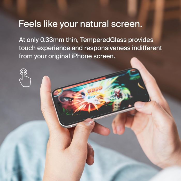 Захисне скло Belkin для iPhone 15 Pro Max TemperedGlass (1 Pack)