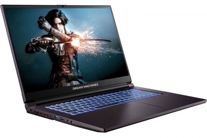 Ноутбук Dream Machines RG2050-17 17.3FHD IPS, Intel i5-12450H, 32GB, F1TB, NVD2050-4, DOS, чорний