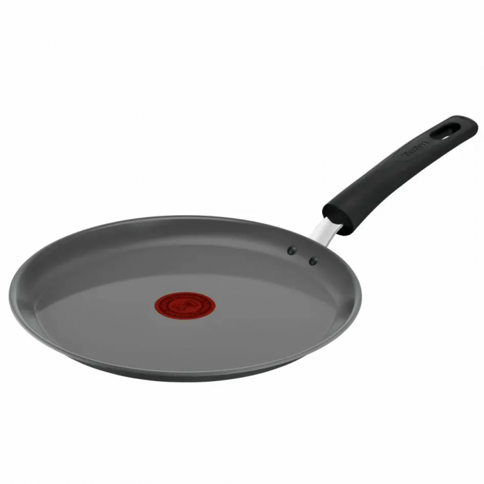 Сковорода для млинців Tefal Renewal, 25см, алюміній, бакеліт, сірий