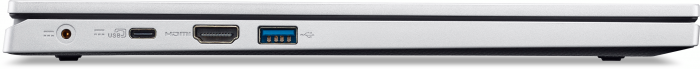 Ноутбук Acer Aspire Go AG15-31P 15.6" FHD IPS, Intel i3-N305, 16GB, F512GB, UMA, Lin, сріблястий