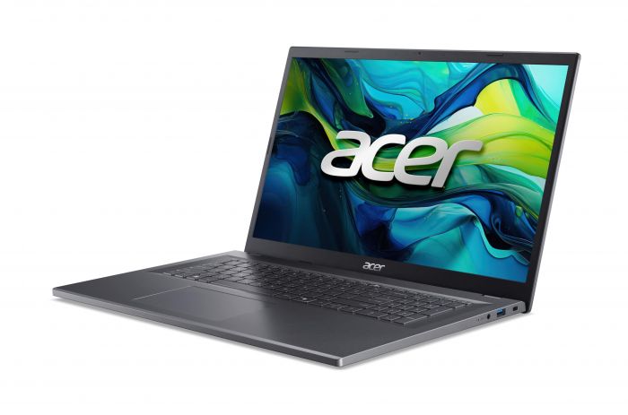 Ноутбук Acer Aspire 17 A17-51M 17.3" FHD IPS, Intel 7-150U, 32GB, F1TB, UMA, Lin, сірий