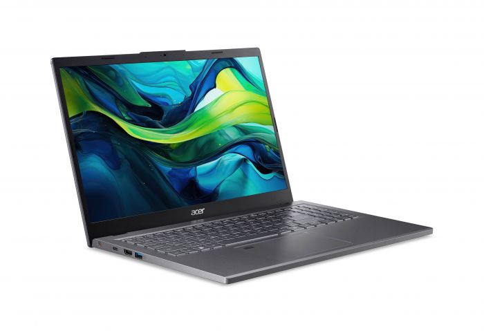 Ноутбук Acer Aspire 15 A15-41M 15.6" FHD IPS, AMD R7-8840HS, 16GB, F1TB, UMA, Lin, сірий