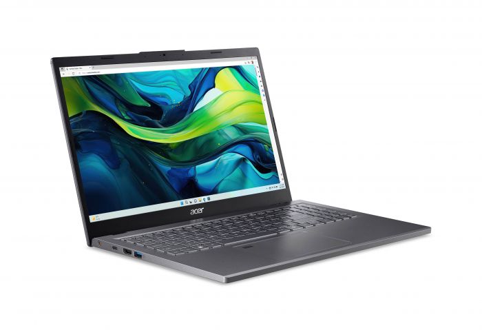 Ноутбук Acer Aspire 15 A15-41M 15.6" FHD IPS, AMD R7-8840HS, 16GB, F1TB, UMA, Lin, сірий