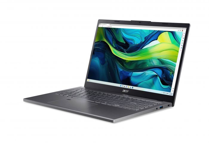 Ноутбук Acer Aspire 15 A15-41M 15.6" FHD IPS, AMD R7-8840HS, 16GB, F1TB, UMA, Lin, сірий