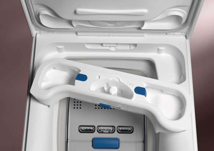 Пральна машина Electrolux вертикальна, 7кг, 1300, A+++, 60см, дисплей, пара, інвертор, білий
