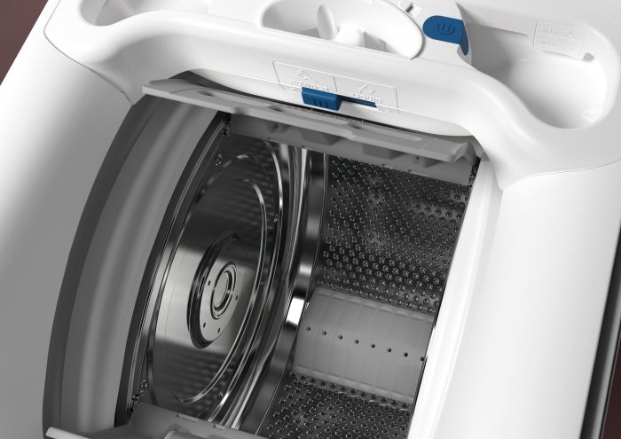 Пральна машина Electrolux вертикальна, 7кг, 1300, A+++, 60см, дисплей, пара, інвертор, білий