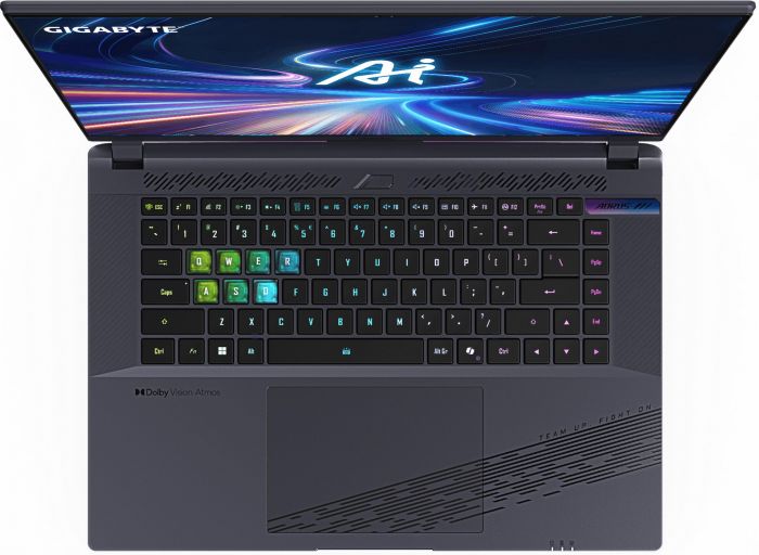 Ноутбук AORUS 16X 16.0 QHD, Intel i9-14900HX, 32GB, F1TB, NVD4070-8, DOS, чорний