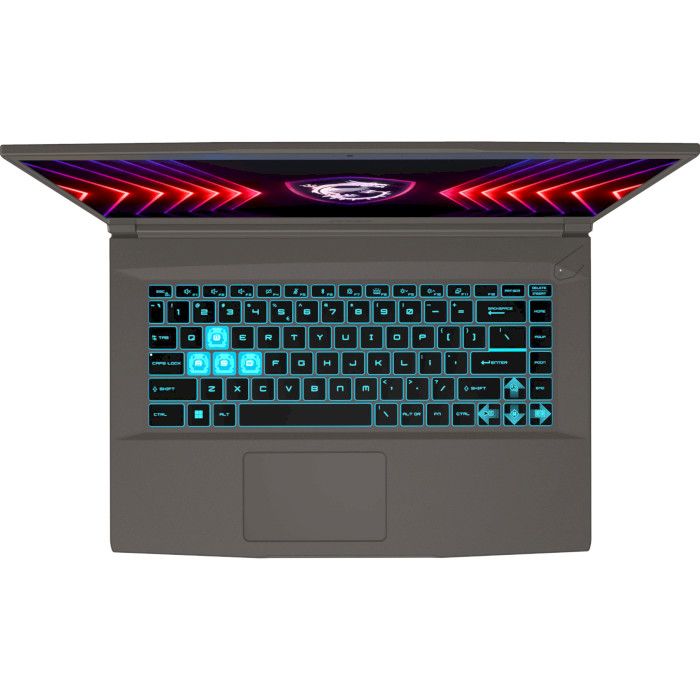 Ноутбук MSI Thin 15 B13UCX 15.6 FHD, Intel i5-13420H, 16GB, F1TB, NVD2050-4, DOS, чорний