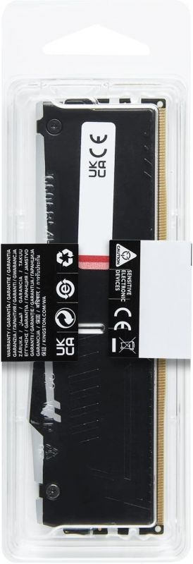 Пам'ять ПК Kingston DDR5 16GB 6000 FURY Beast RGB XMP
