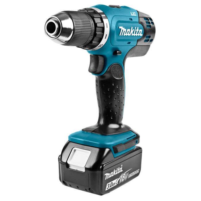 Шурупокрут-дриль акумуляторний Makita DDF453RFE 18B 2х3А·год 42Нм 0-400·0-1300 об·хв кейс 1.8кг