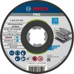 Диск відрізний Bosch PRO X-Lock по металу 115х1.6мм