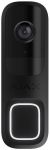 Відеодзвінок Ajax Doorbell, універсальне встановлення, 4 мп, 155° вертикальний 90° горизонтальний, іч 6м, дальнісь виявлення руху 4м, штучний інтелект, wi-fi, чорний