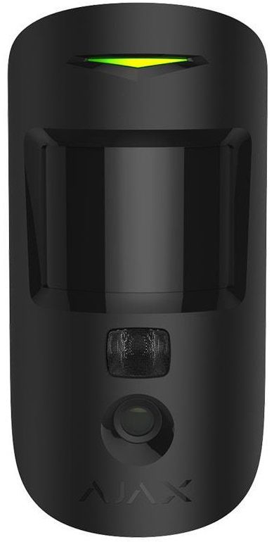 Датчик руху з покращеною фотофіксацією Ajax HDR MotionCam, Jeweller, бездротовий, чорний