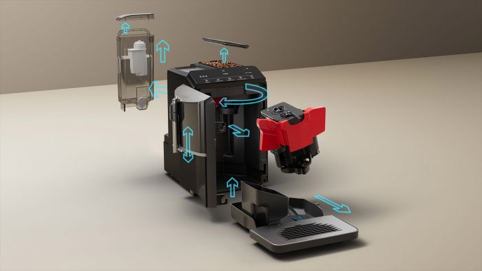 Кавомашина Siemens, 1.4л, чорний