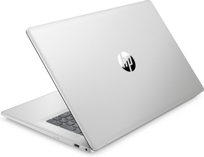 Ноутбук HP 17-cn2016ua 17.3" FHD IPS AG,Intel i3-1215U, 16GB, F512GB, UMA, DOS, сріблястий