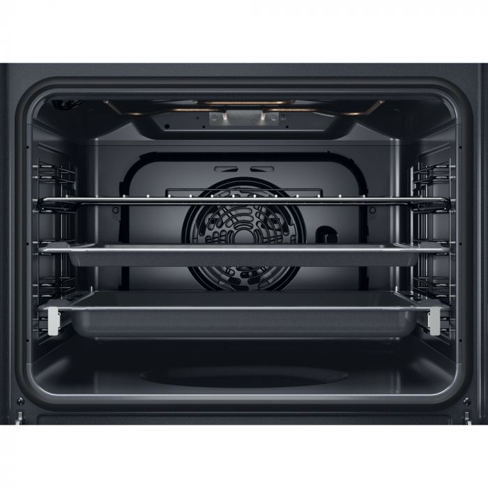 Духова шафа Whirlpool електрична, 71л, A+, дисплей, конвекція, телескопічні напрямні, нерж
