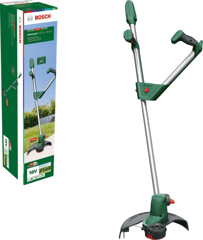 Тример садовий акумуляторний Bosch UniversalGrassCut 18V-26 26см 2.3кг (без АКБ та ЗП)