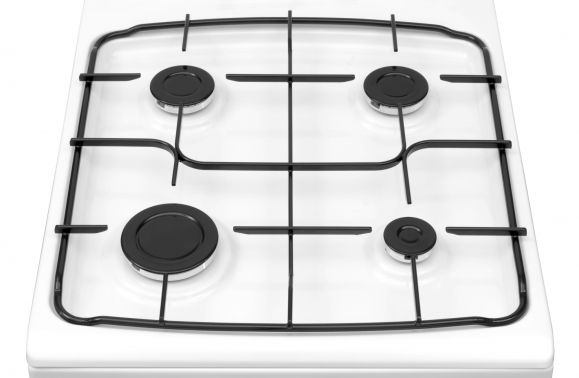 Плита Hansa газова, 70л, 50x60см, газ-контроль, білий