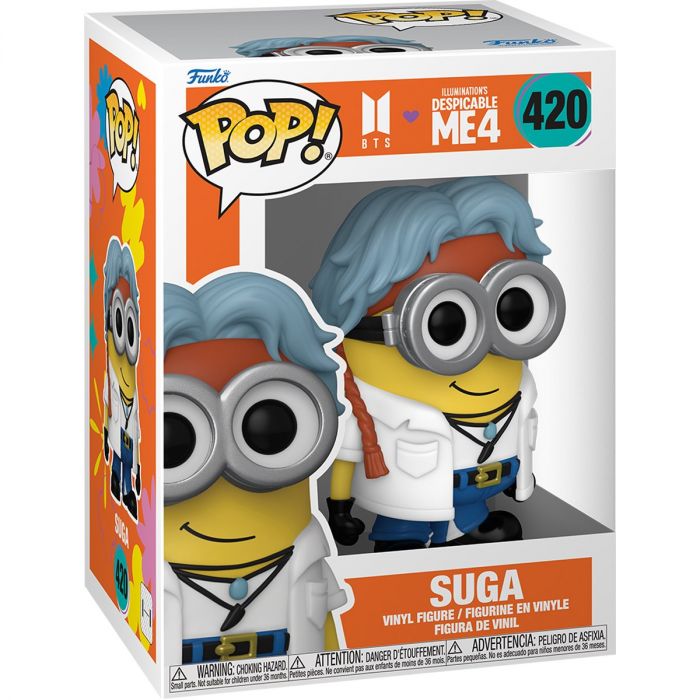 Фігурка Funko POP Rocks: Minions X BTS - Suga