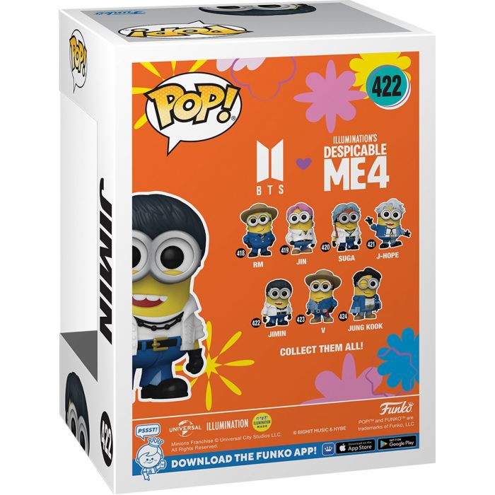 Фігурка Funko POP Rocks: Minions X BTS - Jimin