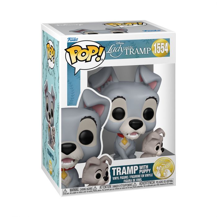 Фігурка Funko POP Disney: Lady and the Tramp - Tramp W/Puppy