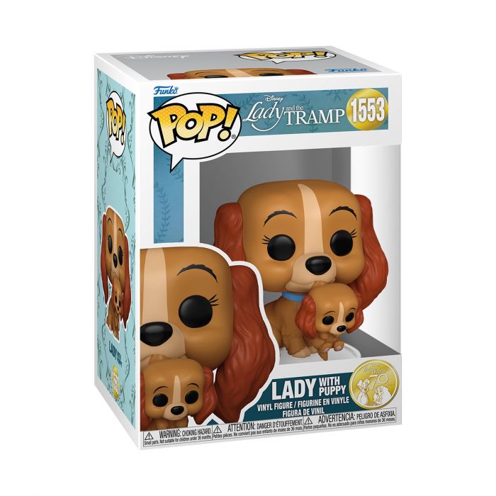 Фігурка Funko POP Disney: Lady and the Tramp - Lady W/Puppy