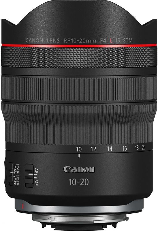 Об'єктив Canon RF 10-20mm f/4 L IS STM