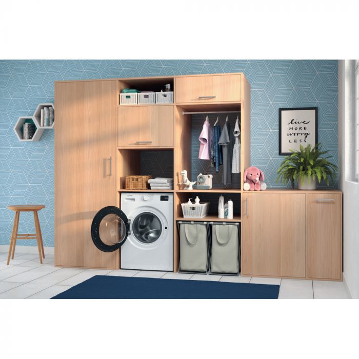 Пральна машина Indesit фронтальна, 7кг, 1200, A+++, 49.6см, дисплей, пара, інвертор, люк чорний, білий