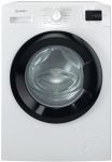 Пральна машина Indesit фронтальна, 7кг, 1200, A+++, 49.6см, дисплей, пара, інвертор, люк чорний, білий