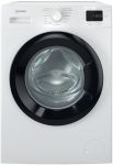 Пральна машина Indesit фронтальна, 6кг, 1200, A+++, 44.6см, дисплей, пара, інвертор, люк чорний, білий
