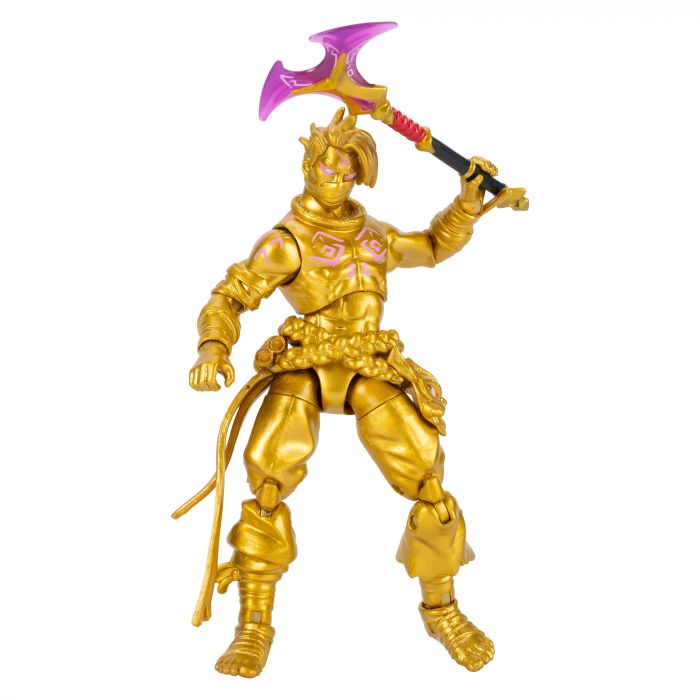 Колекційна фігурка Fortnite Solo Mode Raz (Golden) (Ultra Limited Edition), 10см