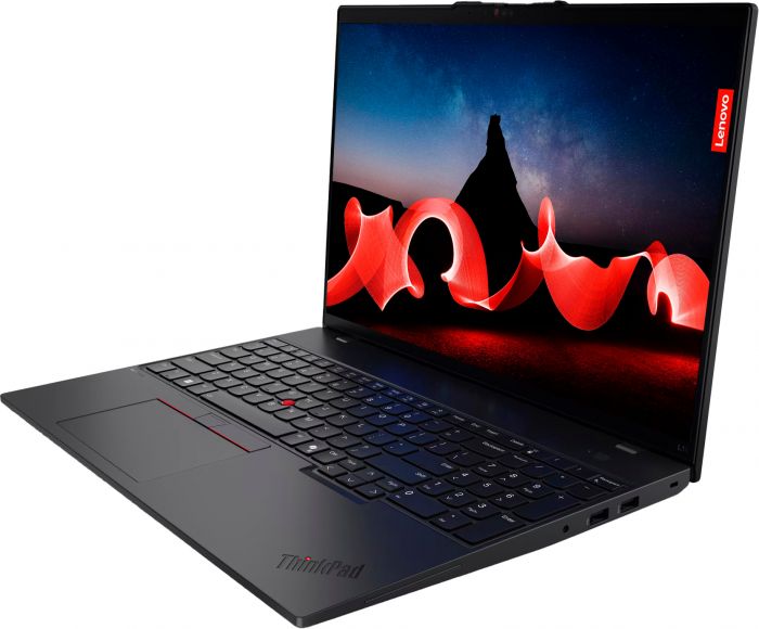 Ноутбук Lenovo ThinkPad L16-G1 16" WUXGA IPS AG, Intel U7-155U, 32GB, F1TB, UMA, DOS, чорний