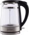 Електрочайник Gorenje 1.7л, 2,200 Вт, strix контроль, скло, чорний