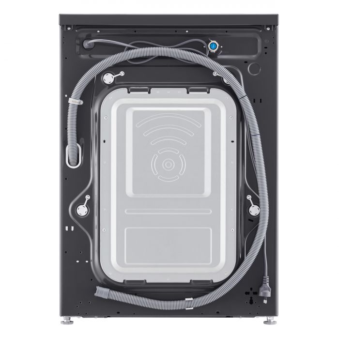 Пральна машина LG фронтальна, 6.5кг, 1200, A+++, 44см, дисплей, пара, інвертор, чорний